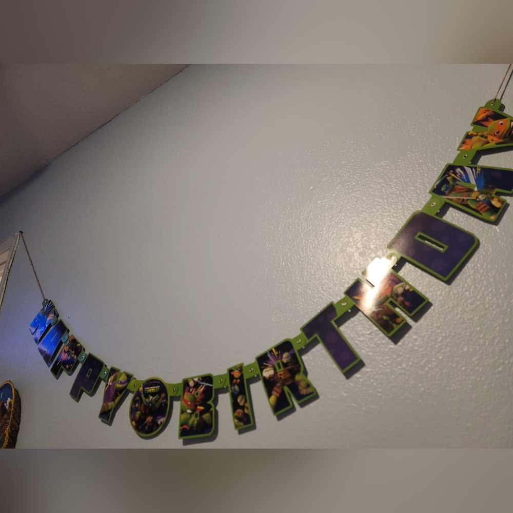 Ninja turtle decorations